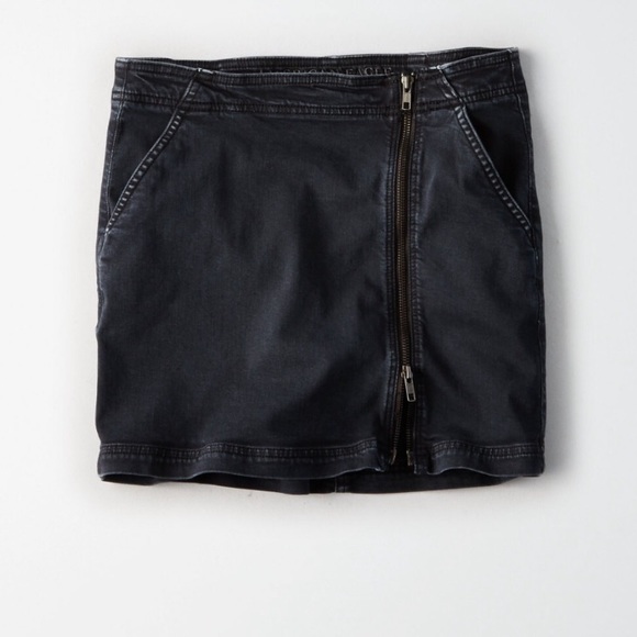 AE Denim X High-Wasted Denim Skirt - Picture 3 of 7